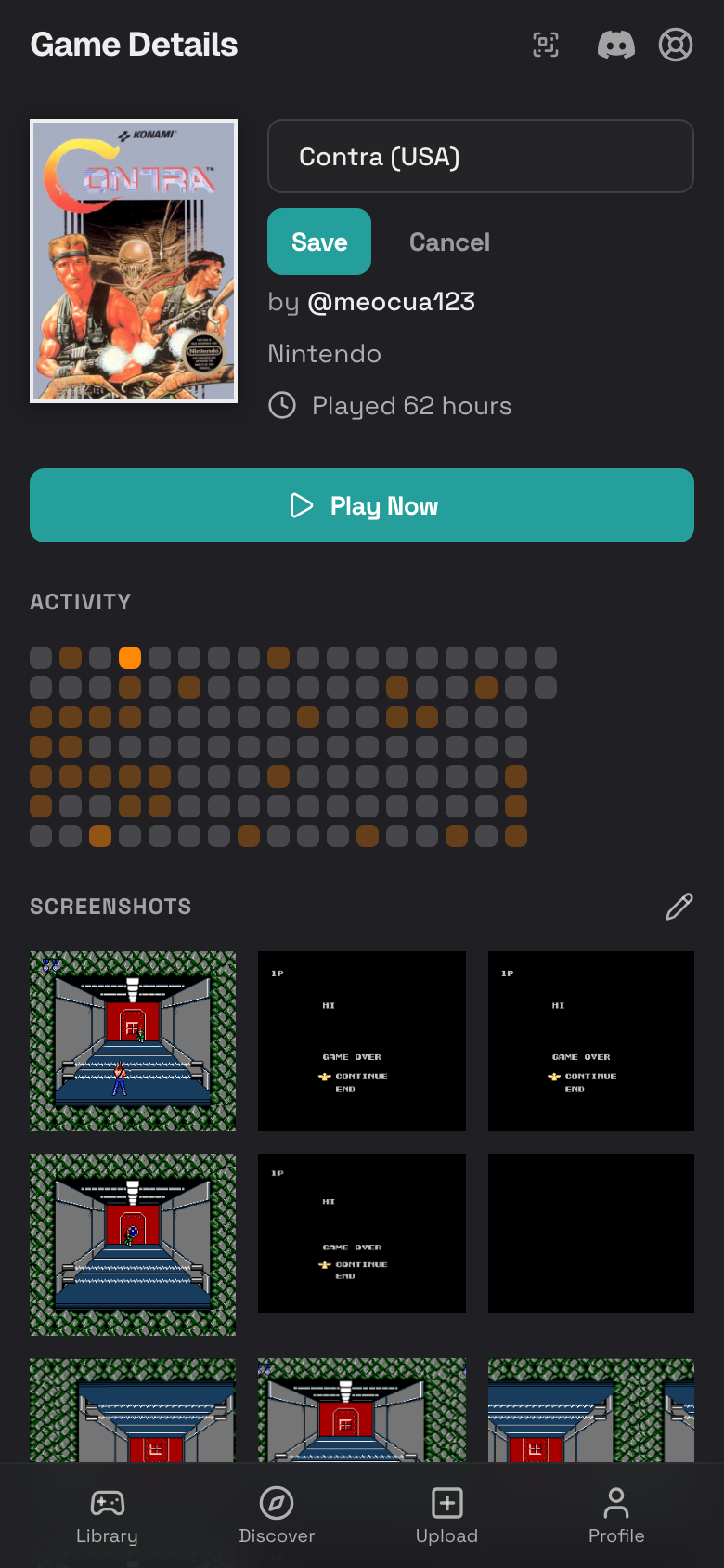 Step 3: Edit game title on mobile