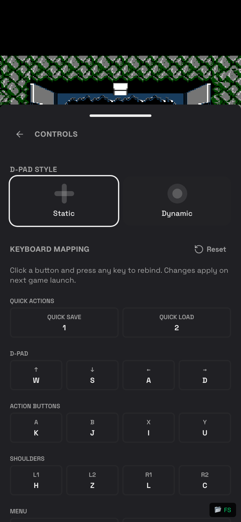 Troubleshooting: D-pad style choices