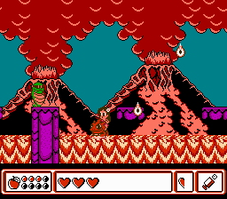 Adventure Island IV refined late-generation NES look