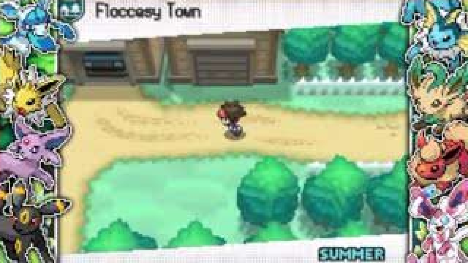 Player in Floccesy Town in the Blinding White Plus showcase