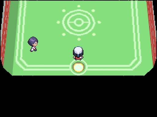 Two trainers visible in Platinum's Union Room