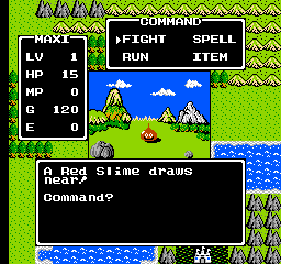 Dragon Warrior Gameplay