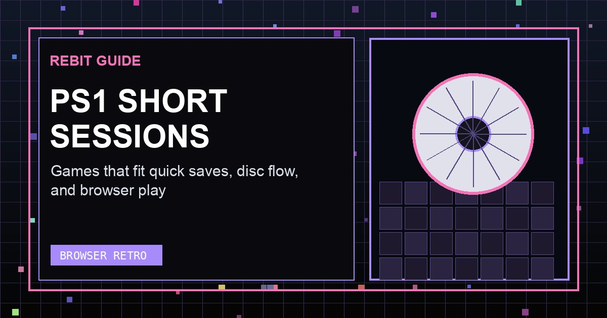 Best PS1 Games for Short Browser Sessions