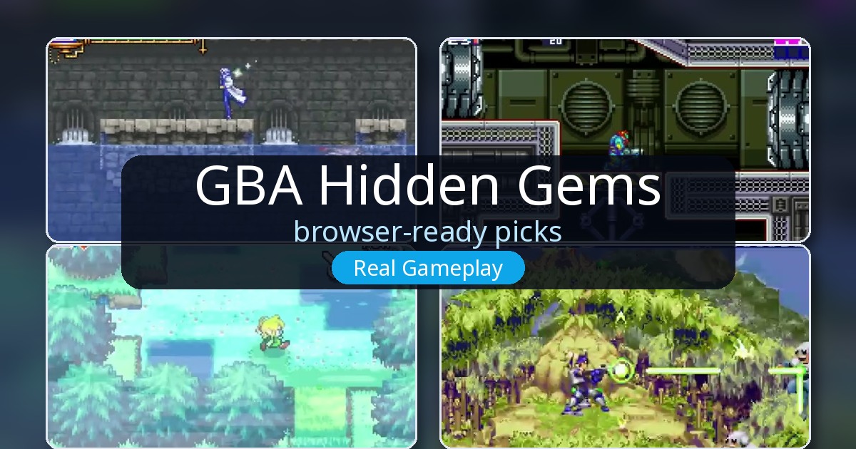 GBA Hidden Gems That Still Feel Great in a Browser