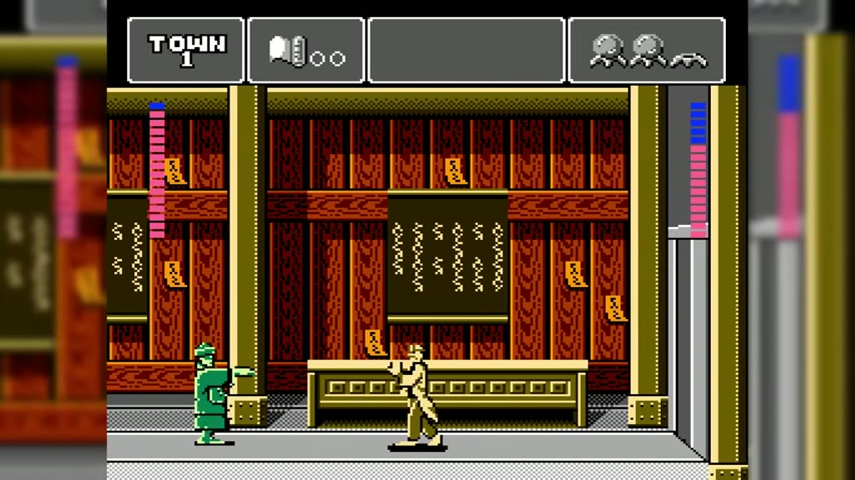 Phantom Fighter NES jiangshi action screenshot