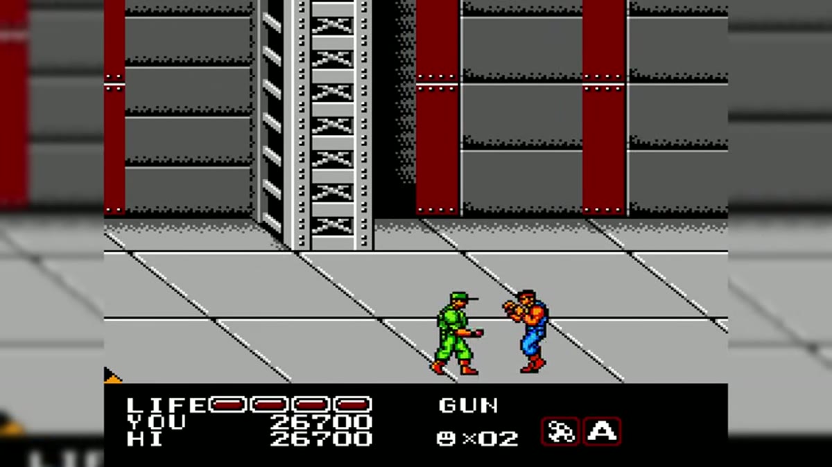 P.O.W. Prisoners of War NES action screenshot