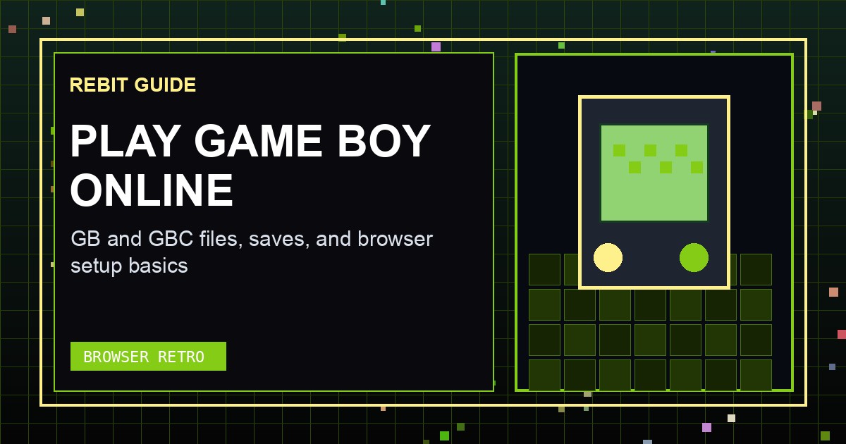 Play Game Boy and Game Boy Color Games Online in Your Browser