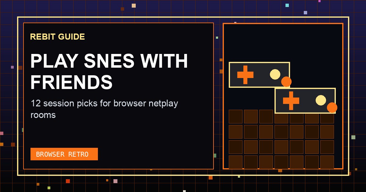 Play SNES Games Online With Friends: 12 Session Picks