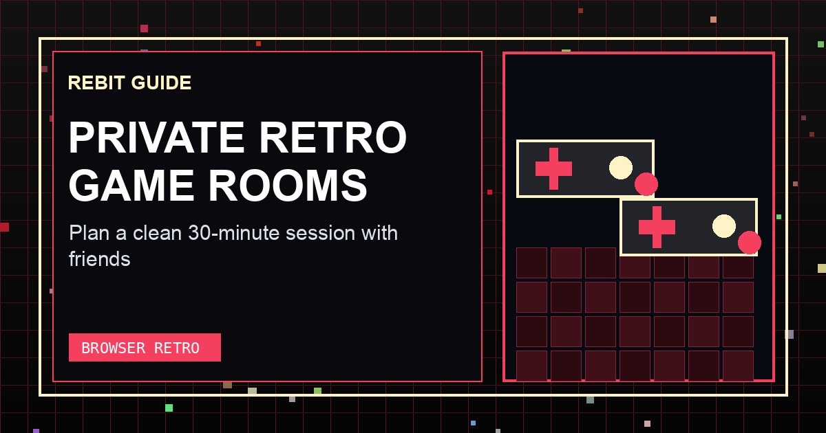 Private Retro Game Rooms: How to Plan a 30-Minute Session