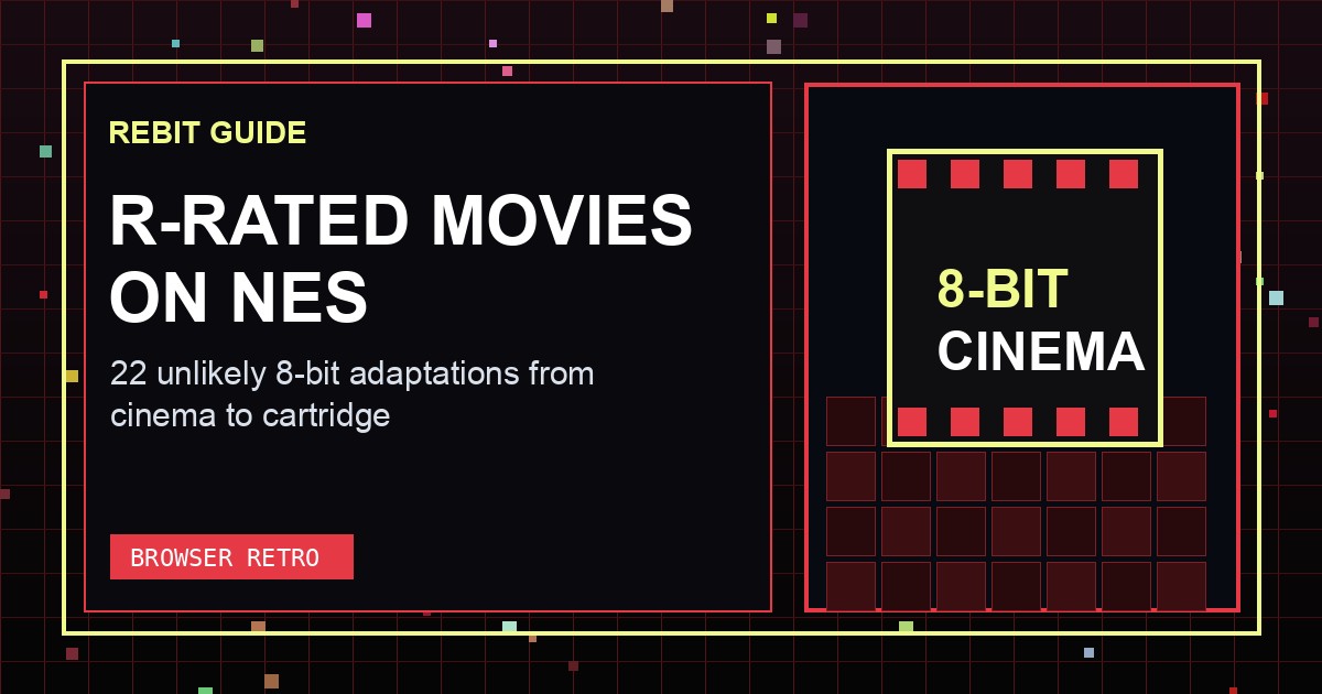 R-Rated Movies on Your NES? A Look Back at 22 Unlikely Adaptations!