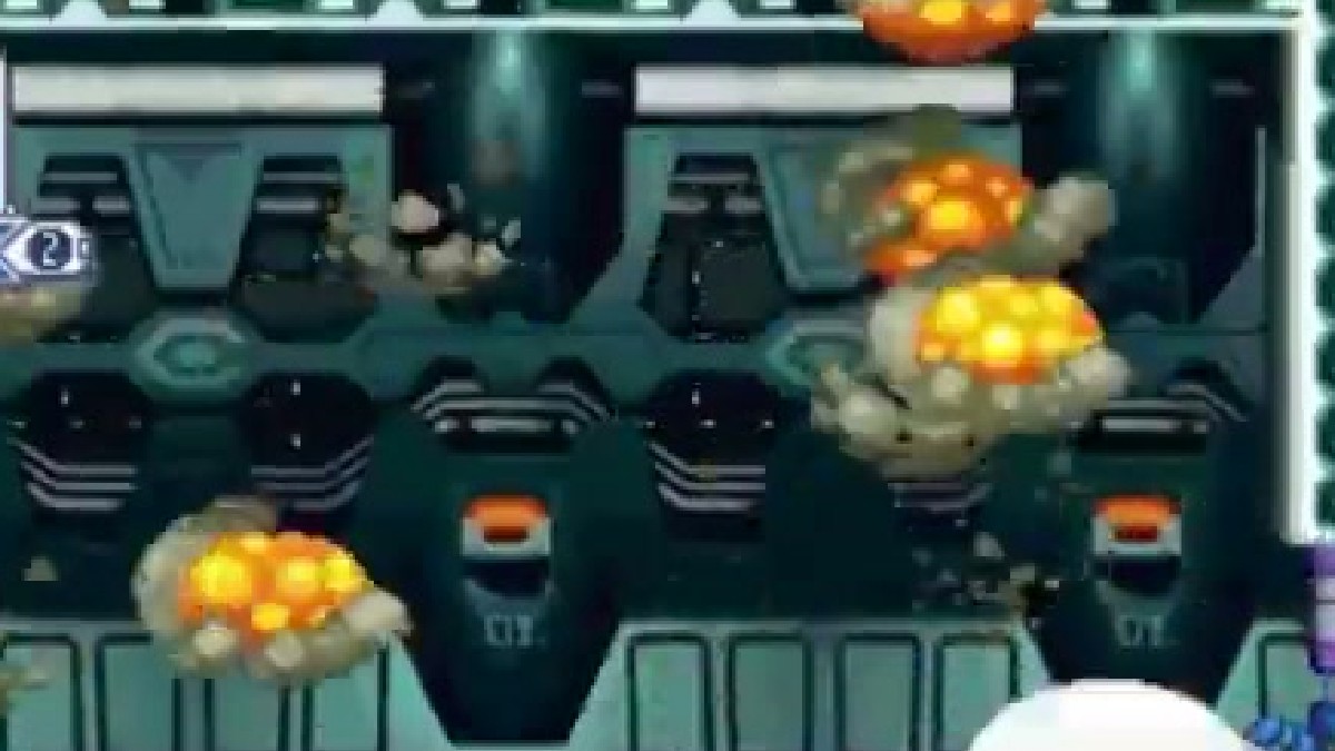Mega Man X4 Sega Saturn side-scrolling action screenshot