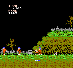 Ghosts 'n Goblins Gameplay