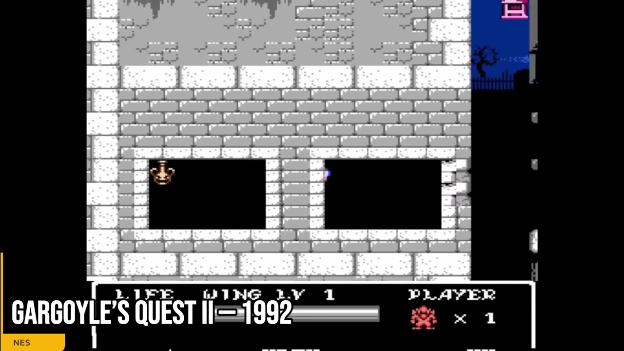 Gargoyle's Quest II in-game scene