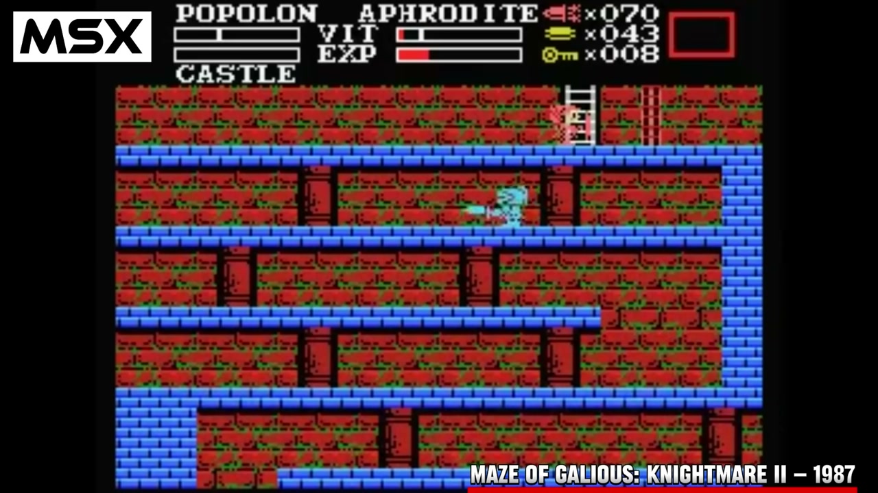 Maze of Galious in-game scene