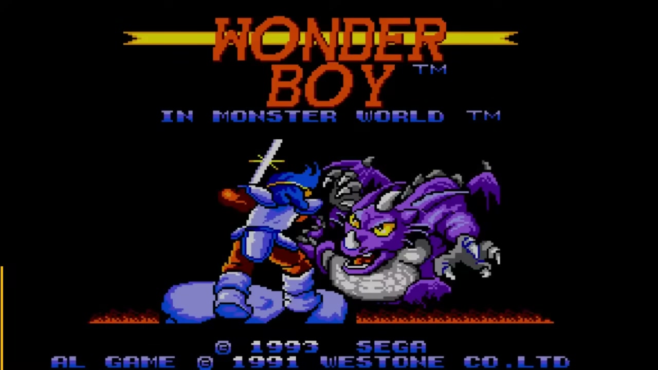 Wonder Boy in Monster World in-game scene