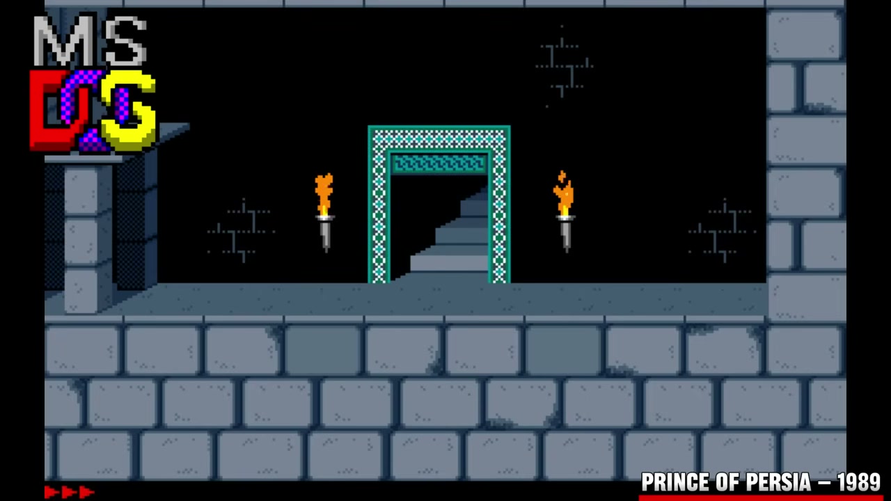 Prince of Persia cinematic movement and trap timing