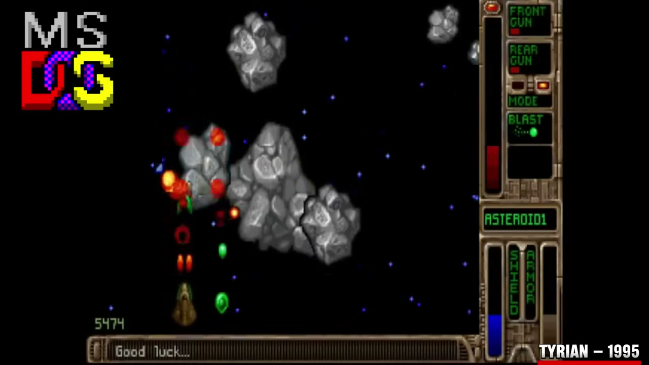 Tyrian ship loadout and combat