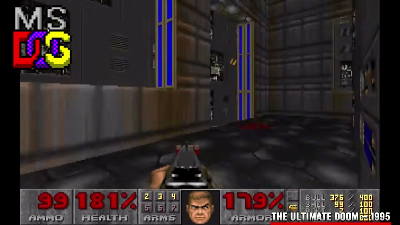 The Ultimate Doom demon combat map flow