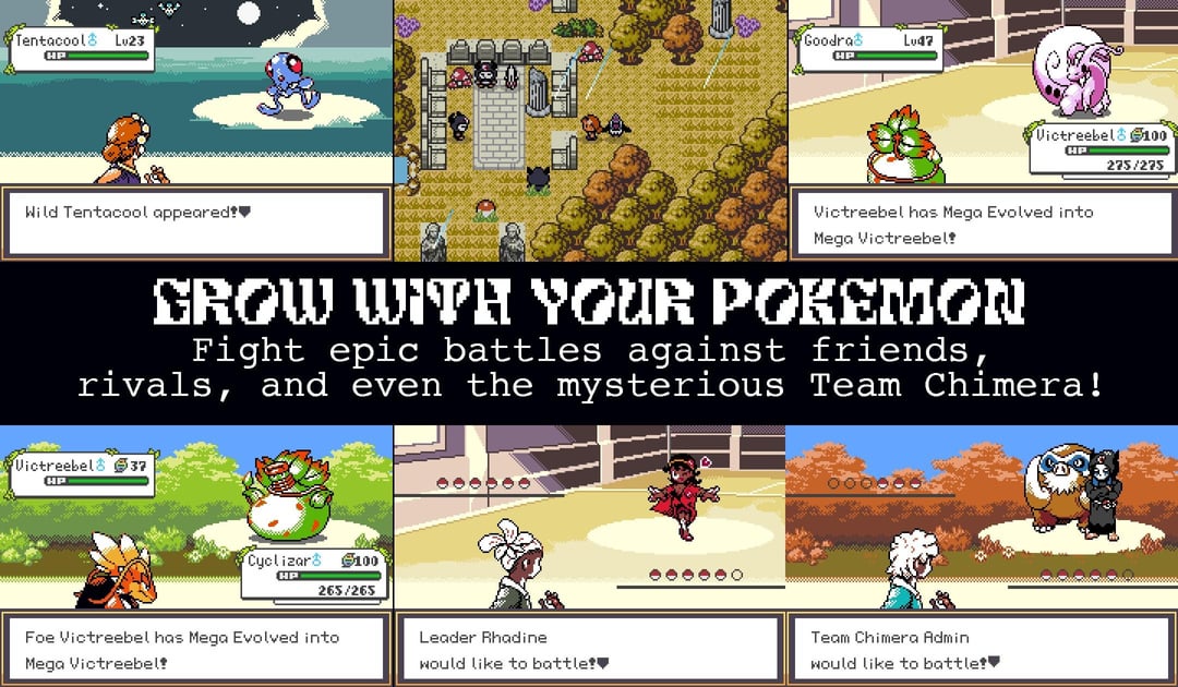 Pokémon Lazarus title art — credit: Reddit release post Title screen art styled in Gen 2 aesthetics