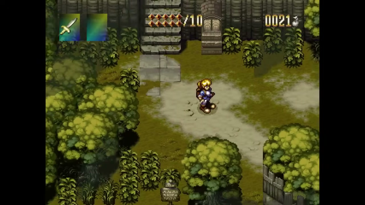 Alundra in-game scene