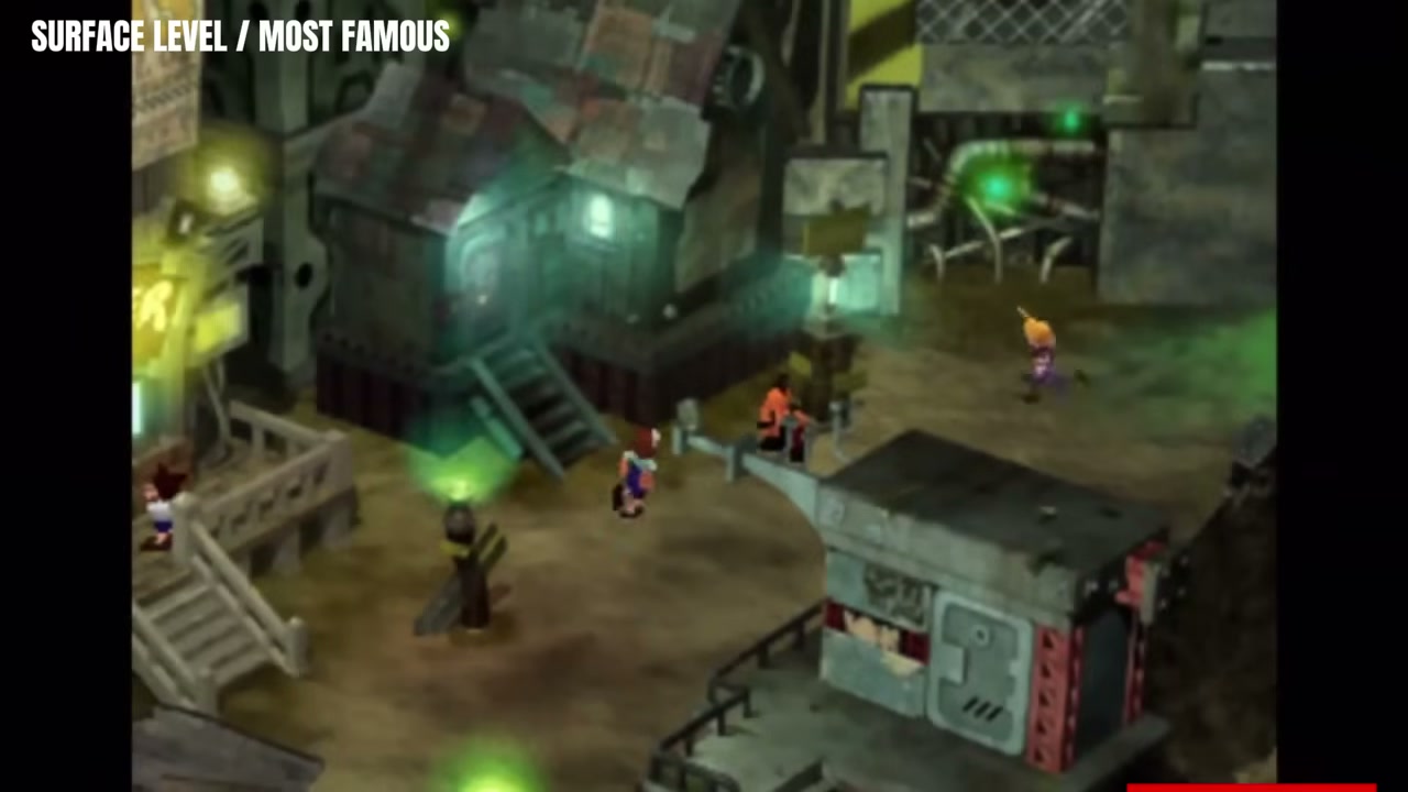 Final Fantasy VII in-game scene