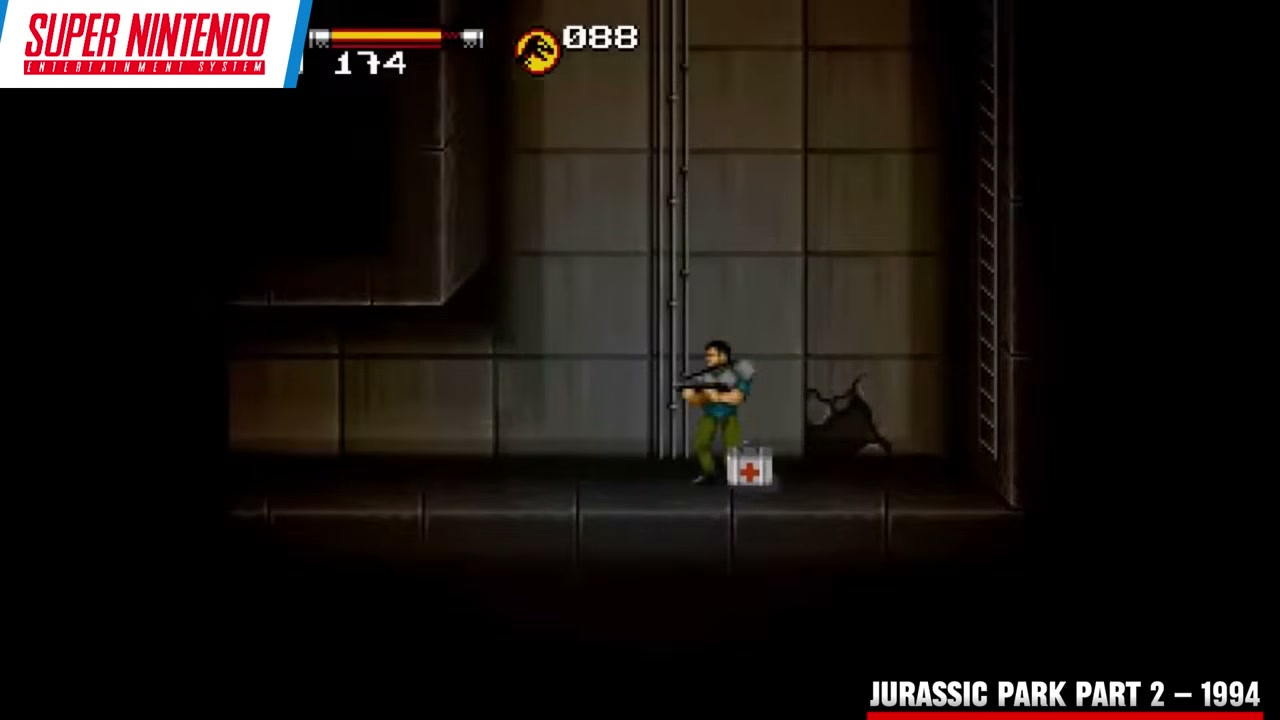 Jurassic Park 2 dinosaur graphics